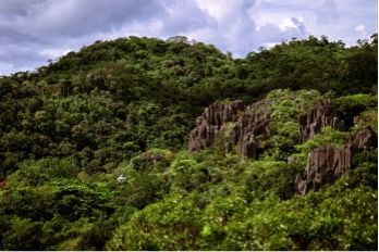 Mountain at Masungi Georeserve