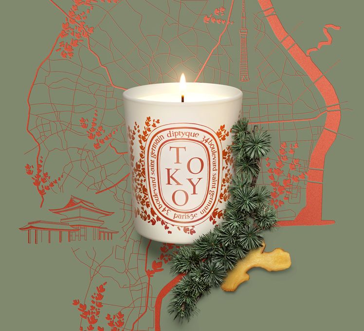 Diptyque城市限定香氛蠟燭#東京,190g/NT$2,600