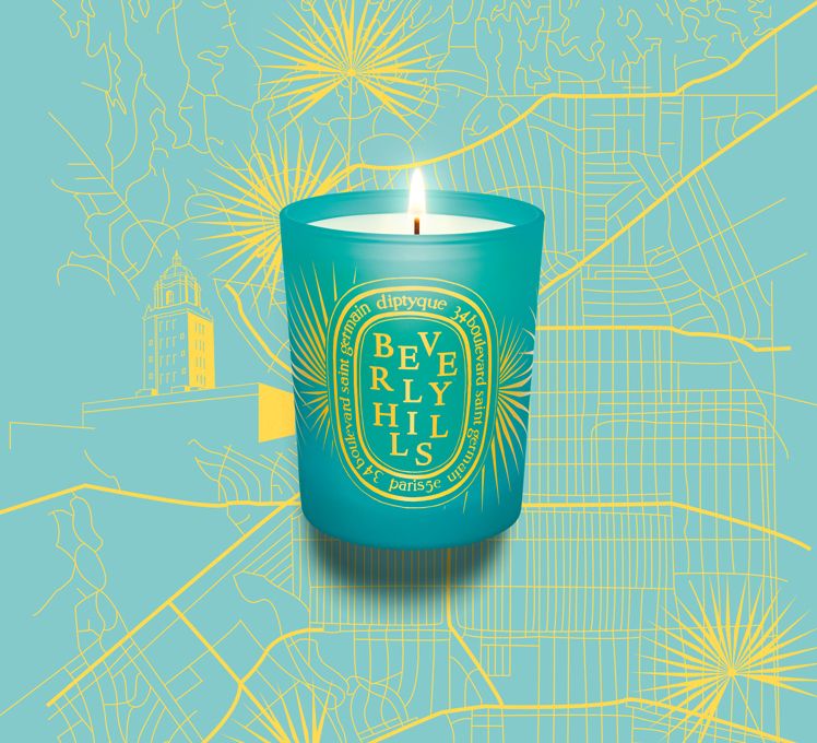 Diptyque城市限定香氛蠟燭#比佛利,190g/NT$2,600