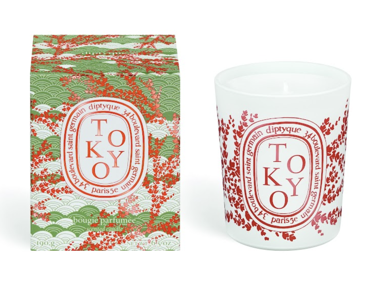 Diptyque城市限定香氛蠟燭#東京,190g/NT$2,600