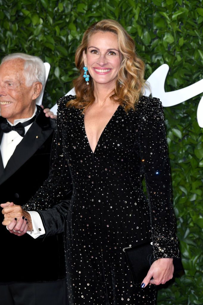 LONDON, ENGLAND - DECEMBER 02: Julia Roberts attends The Fashion Awards 2019 at the Royal Albert Hall on December 02, 2019 in London, England. (Photo by Karwai Tang/WireImage)