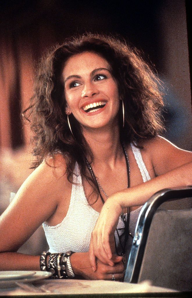 Julia Roberts in a scene from the film 'Pretty Woman', 1990. (Photo by Buena Vista/Getty Images)