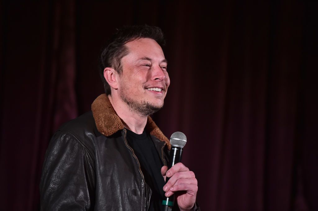 WESTWOOD, CA - APRIL 05:  Elon Musk attends the premiere and Q&A for "Do You Trust This Computer?" at The Regency Village Theatre on April 5, 2018 in Westwood, California.  (Photo by Alberto E. Rodriguez/Getty Images)