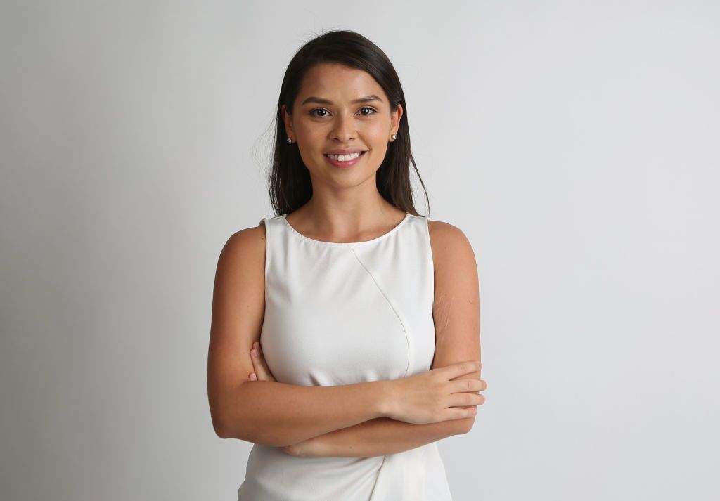 Maxine Ryan, Co-Founder and COO at Bitspark photographed in Causeway Bay. 18OCT17 SCMP / Xiaomei Chen (Photo by Chen Xiaomei/South China Morning Post via Getty Images)