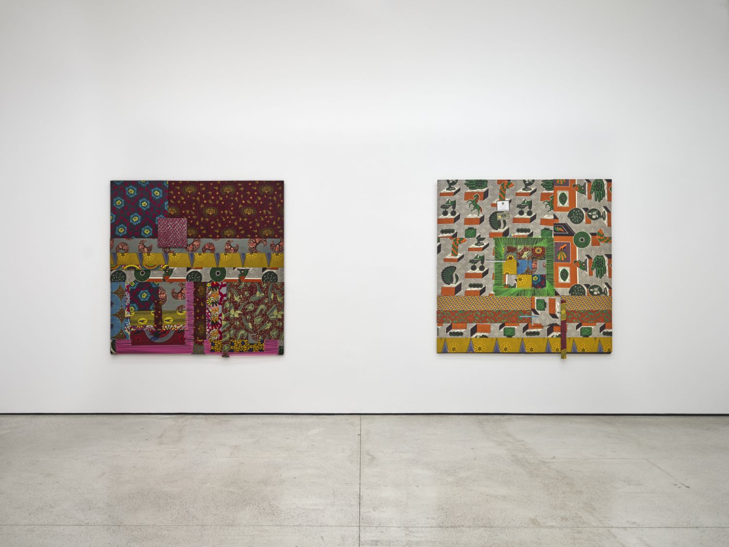 Installation View of Mahama's Half of a Yellow Sun at White Cube Hong Kong 2022, Photo: White Cube Hong Kong