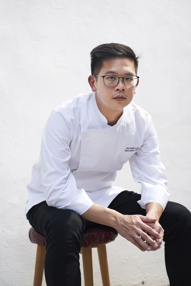 Executive chef Kenneth Loke