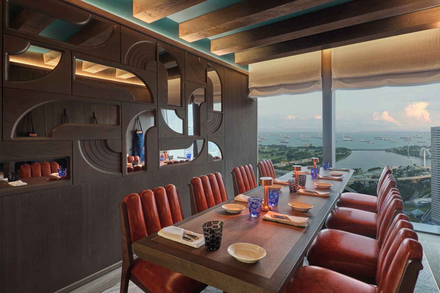 The private dining room within The Cellar