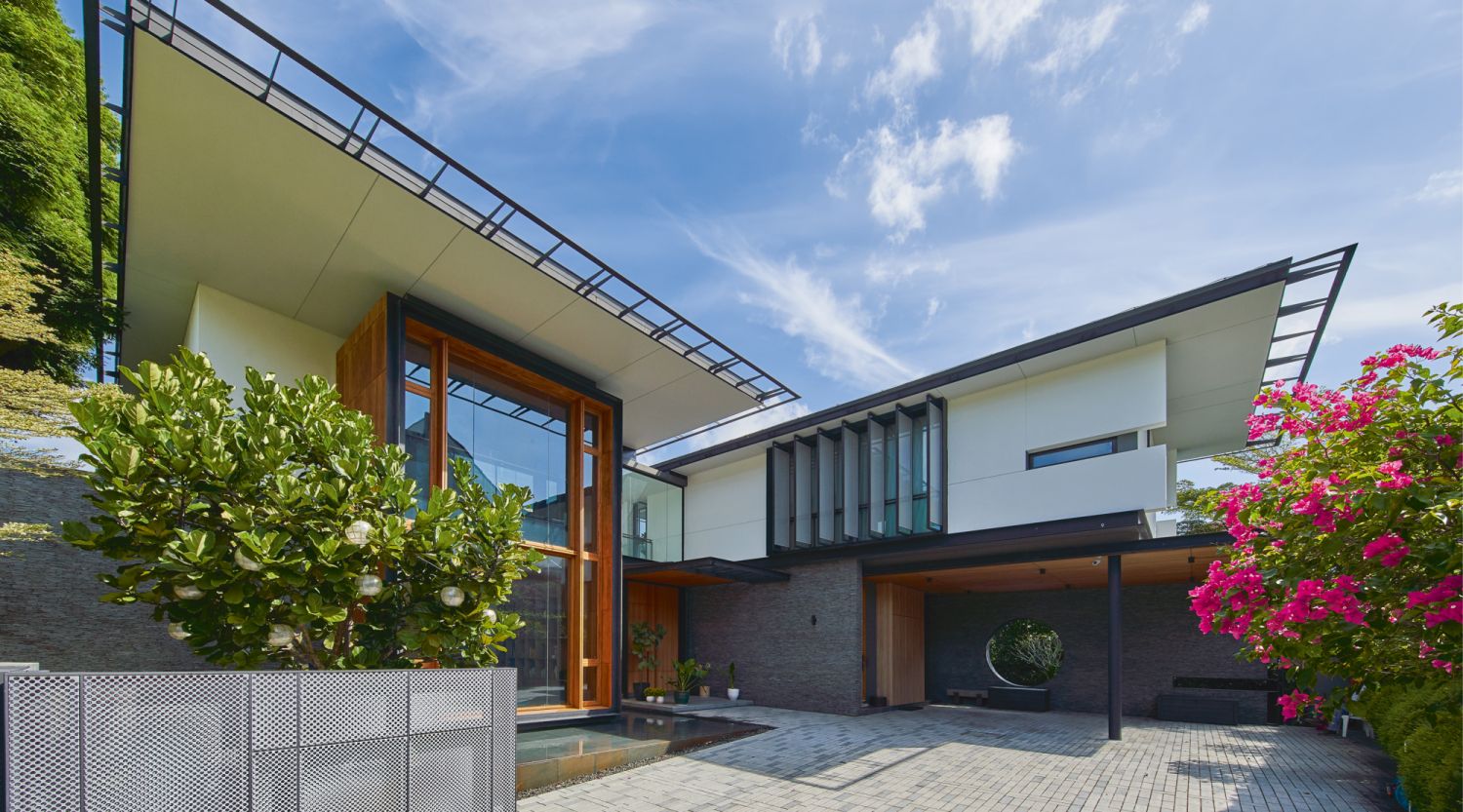 Home Tour: A Modern Good Class Bungalow in Singapore Designed for a Close-Knit Family
