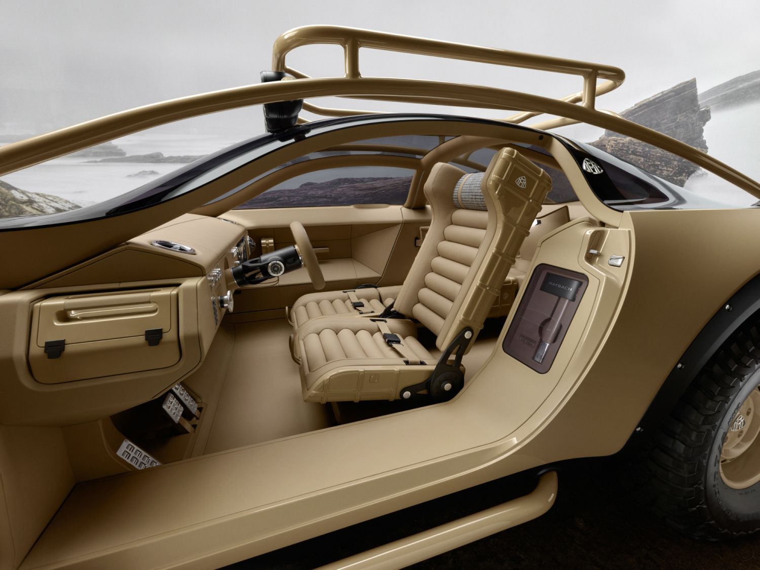 Project MAYBACH, Mercedes-Maybach und Virgl Abloh 2021 Project MAYBACH, Mercedes-Maybach and Virgil Abloh, 2021 by Mercedes-Benz。
