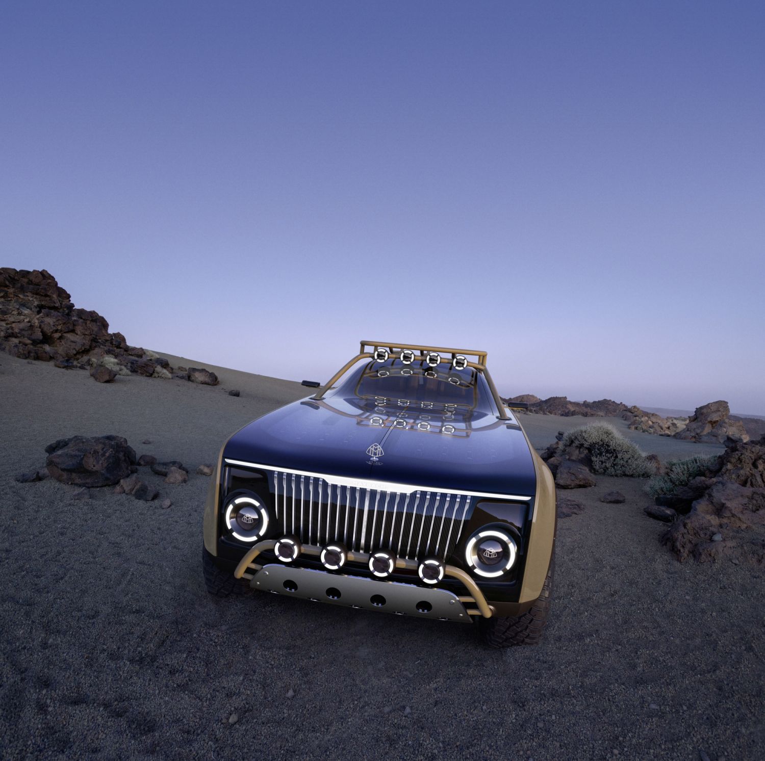 Project MAYBACH, Mercedes-Maybach und Virgl Abloh 2021 Project MAYBACH, Mercedes-Maybach and Virgil Abloh, 2021 by Mercedes-Benz。