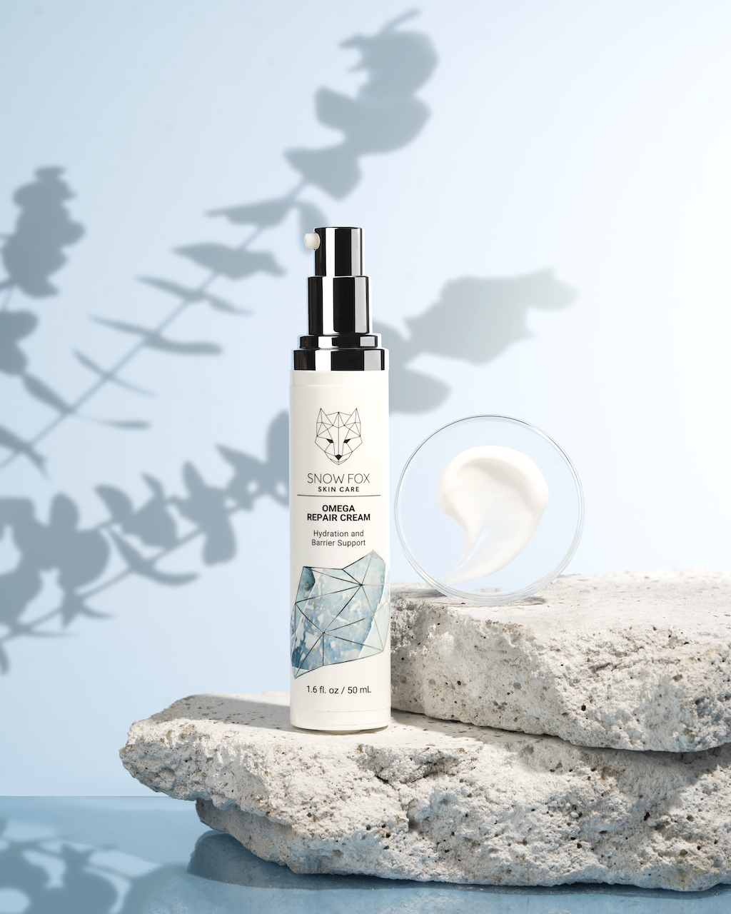 Snow Fox Omega修護面霜，50ml／1480元