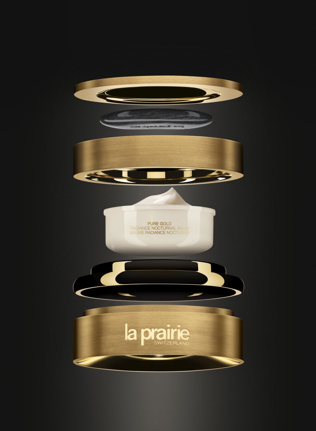 La Prairie萊珀妮 極緻金燦賦活晚霜,60ml/NT$31,850;永續版60ml/NT$28,650(5/6官方旗艦店首賣)