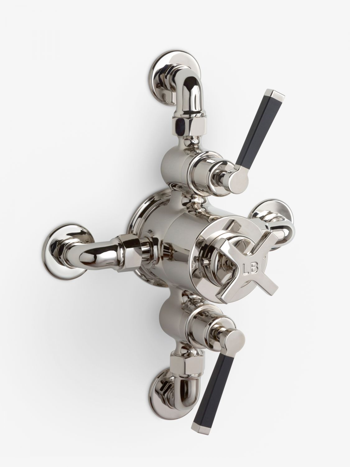 Lefroy Brooks bath shower mixer, available at Bathroom Gallery