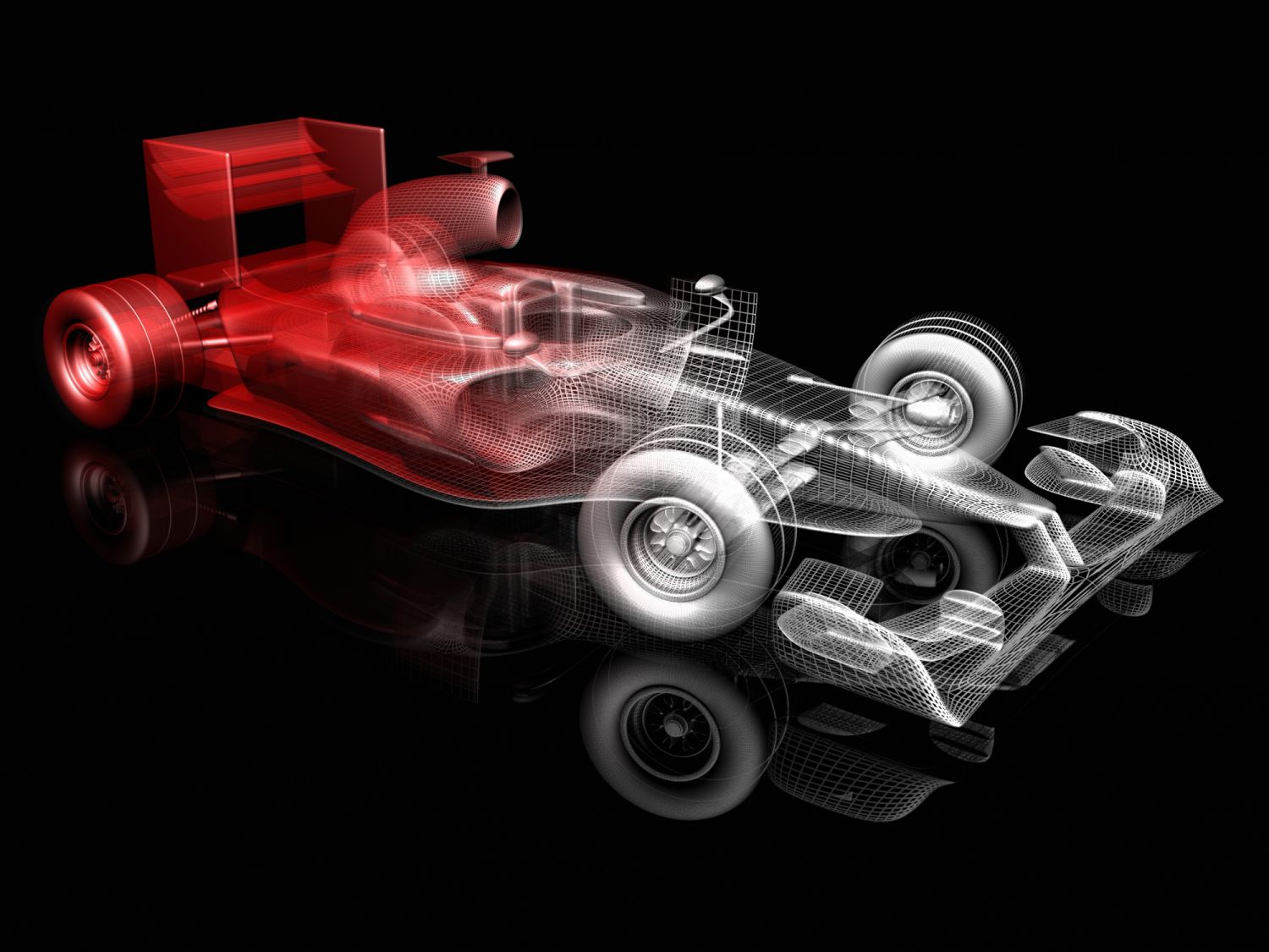 3d illustration of f1 acr