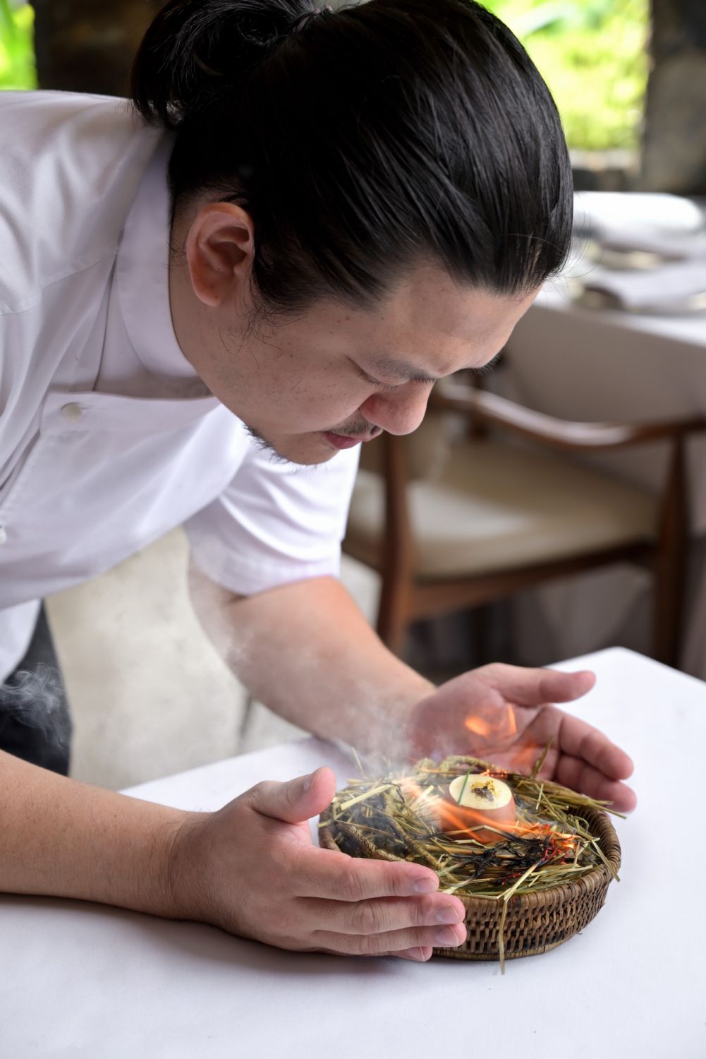 Chef Chai working on the Tribute Royale