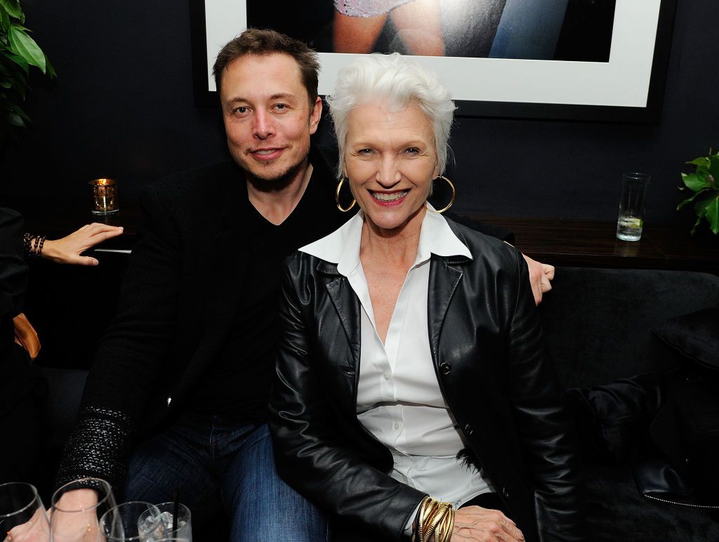 NEW YORK, NY - APRIL 21:  Producer Elon Musk and Maye Musk attend the after party at Parlor for Baseball In The Time Of Cholera And Alekesam on April 21, 2012 in New York City.  (Photo by Andrew H. Walker/WireImage)