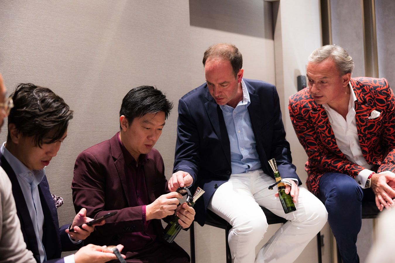 Johannes See, Tan Szue Hann, Jean-Loup Glénat and Nicholas Rudaz