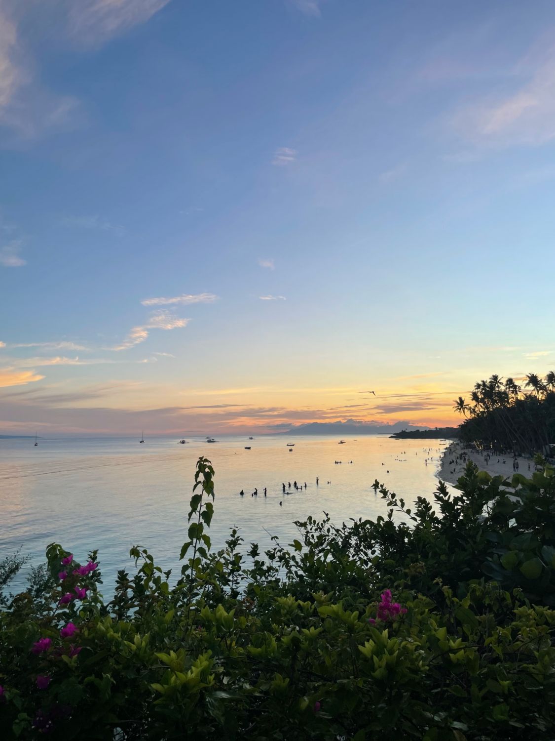 An ideal backdrop for sunset cocktails