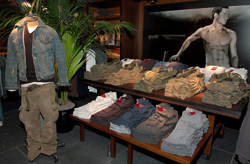 Atmosphere during Abercrombie & Fitch Store Opening on 5th Avenue in New York City at A & F 5th Avenue in New York City, New York, United States. (Photo by Michael Loccisano/FilmMagic for Paul Wilmot Communications)
