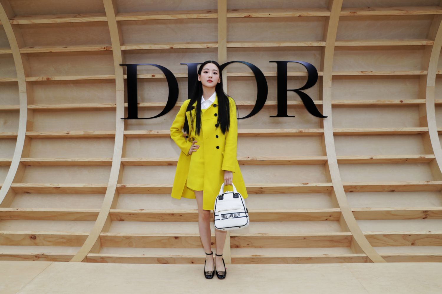 SEOUL, SOUTH KOREA - APRIL 30: Actress Yihyun Cho attends the DIOR Show Prefall 2022 photocall at Ewha Women's University on April 30, 2022 in Seoul, South Korea. (Photo by Myunggu Han/Getty Images for Dior)