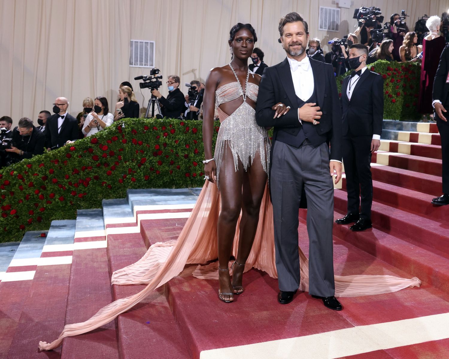 NEW YORK, NEW YORK - MAY 02: Jodie Turner-Smith and Joshua Jackson attend "In America: An Anthology of Fashion," the 2022 Costume Institute Benefit at The Metropolitan Museum of Art on May 02, 2022 in New York City. (Photo by Taylor Hill/Getty Images)