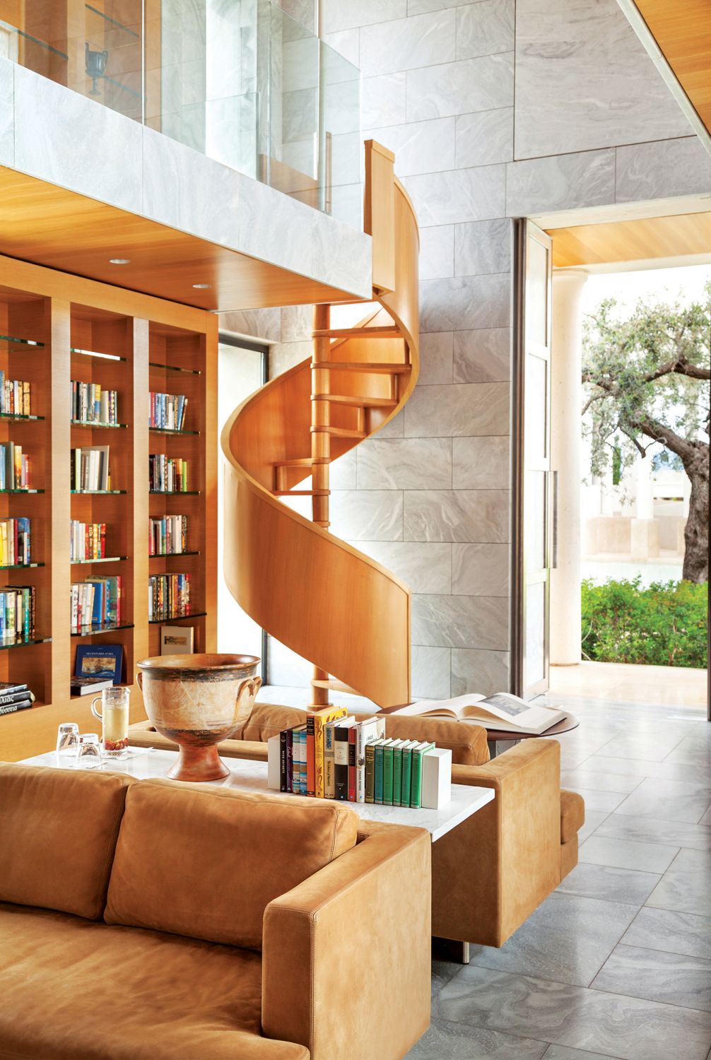 Amanzoe, Greece - Library