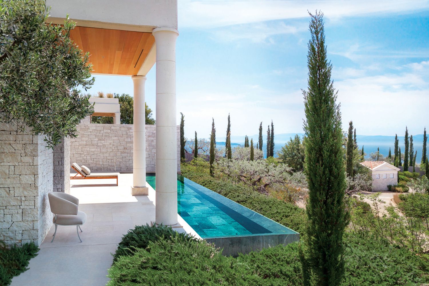 Amanzoe, Greece - Accommodation, Deluxe Pool Pavilion, Pool
