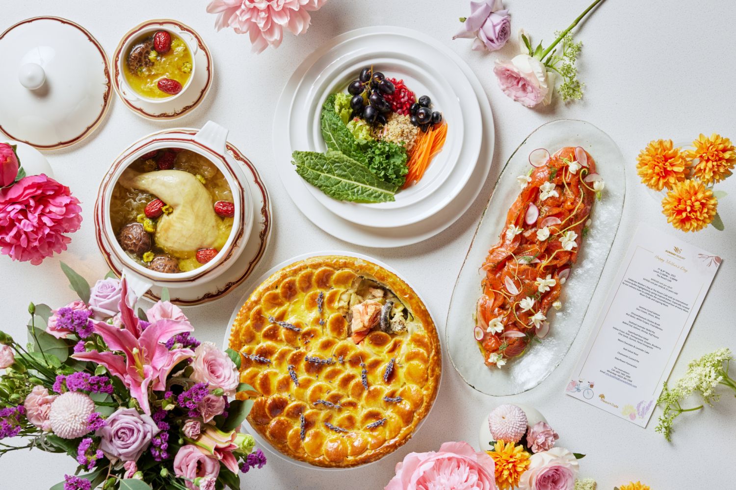 A spring-inspired Mother's Day feast (Photo: Sunway Resort)