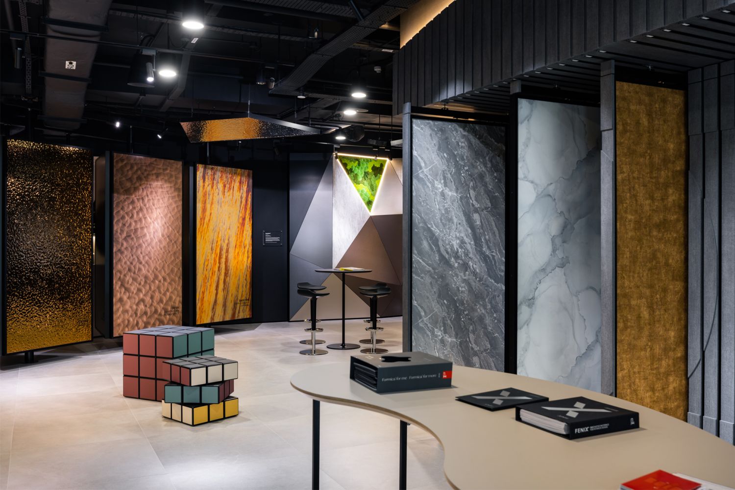 Formica Asia's new Singapore headquarters showcases the brand's range of surface materials