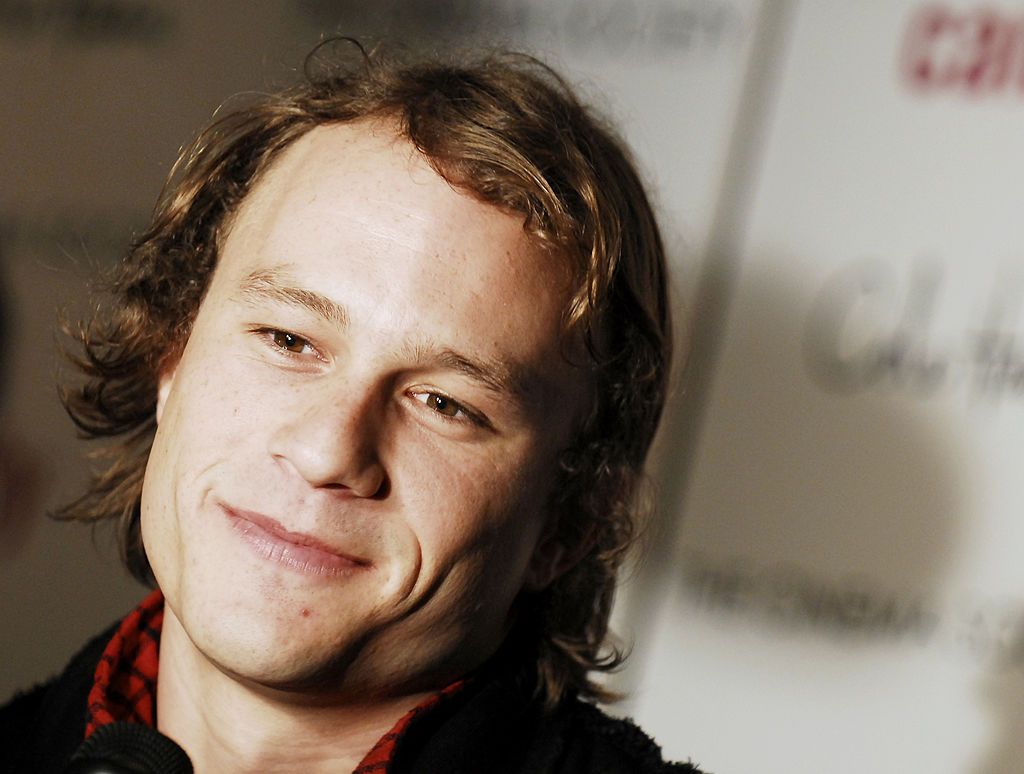 Heath Ledger during The Cinema Society and Cole Haan Present a Screening of THINKFilm's "Candy" at Tribeca Grand Hotel in New York, New York, United States. (Photo by Jemal Countess/WireImage)