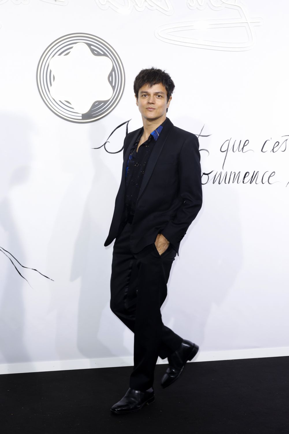 HAMBURG, GERMANY - MAY 10: Jamie Cullum during the Montblanc House opening on May 10, 2022 in Hamburg, Germany. (Photo by Franziska Krug/Getty Images for Montblanc International)