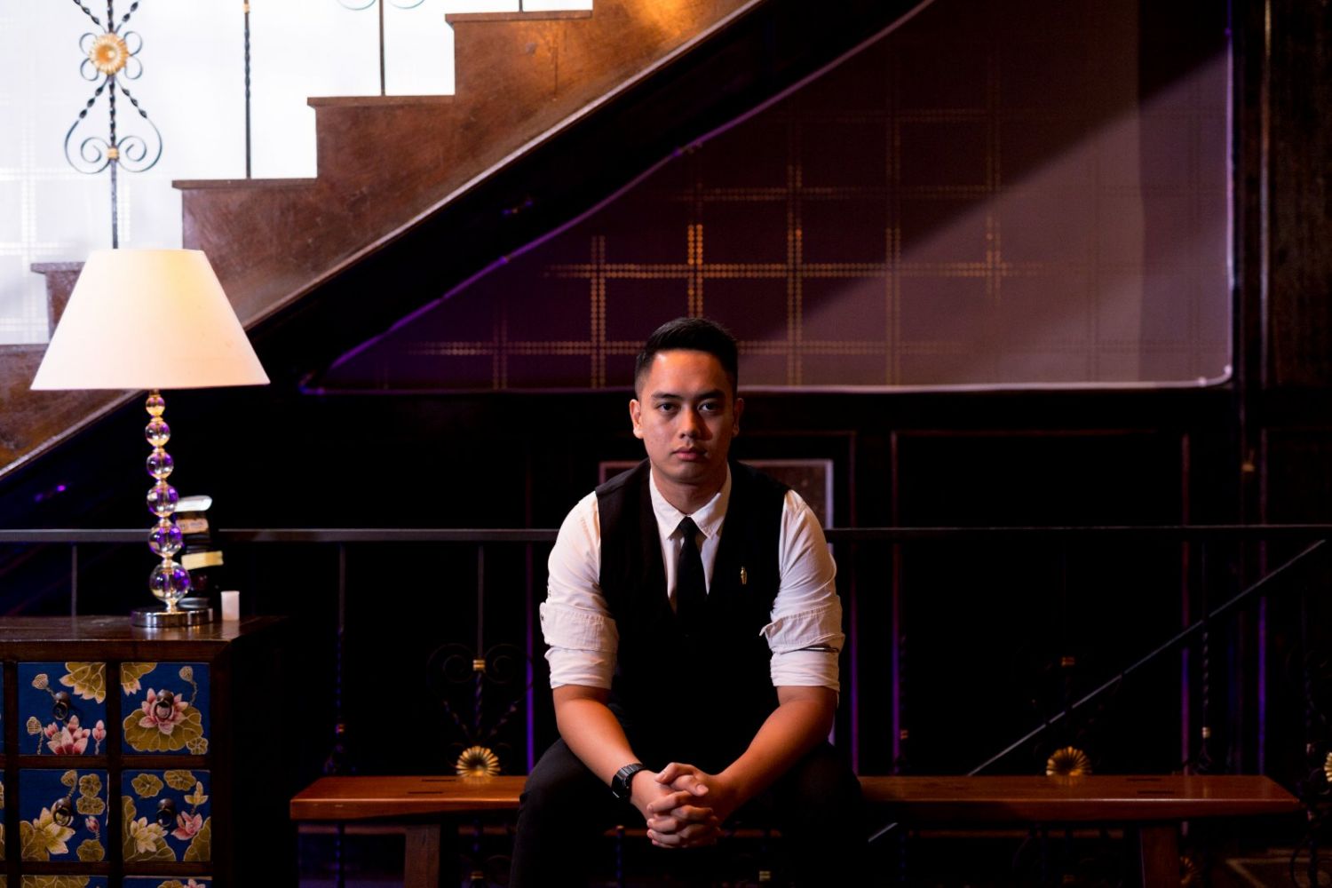Laurence Gabriel, bartender at Solaire Resort & Casino