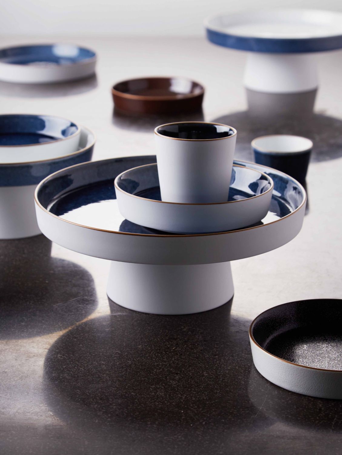 LEGLE Porcelain為陳嵐舒主廚量身打造的獨家餐瓷器皿。