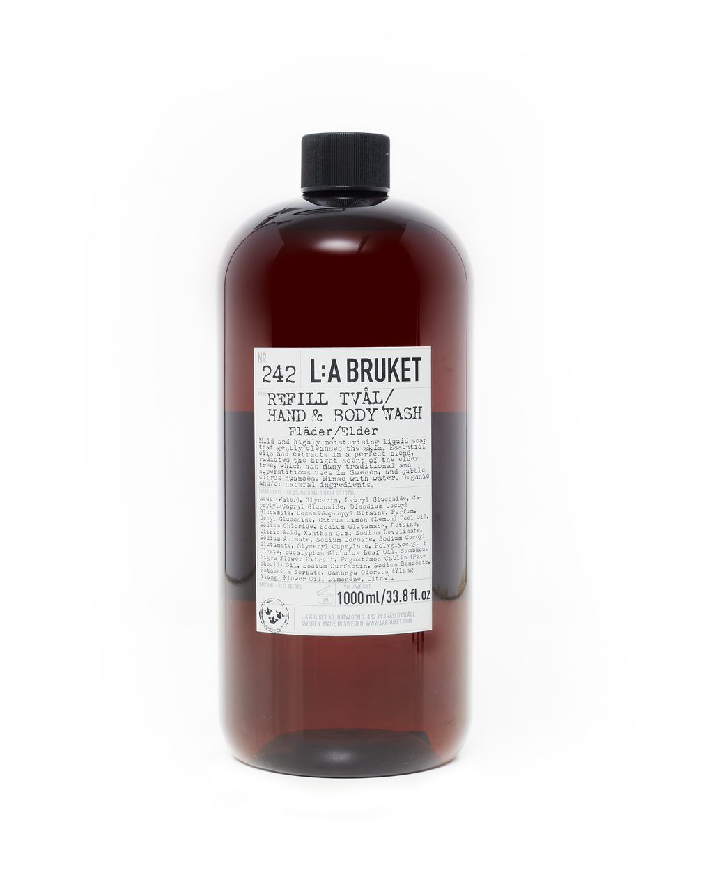 LA BRUKET 潔膚露補充瓶 接骨木花 1,000ml NT$1,800