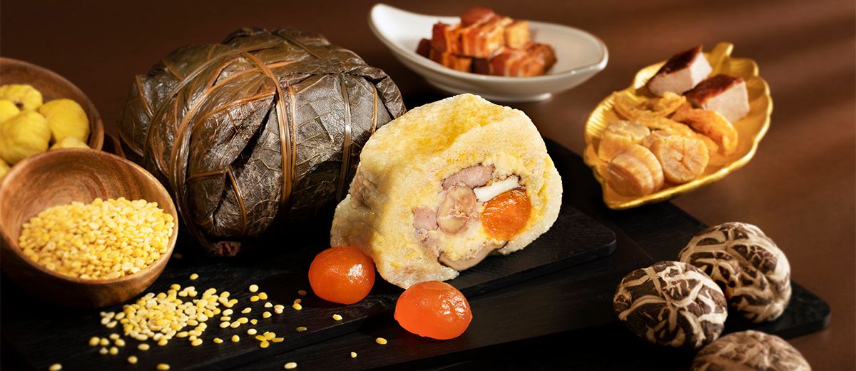 best rice dumplings hong kong 2022 - dragon boat festival - conrad