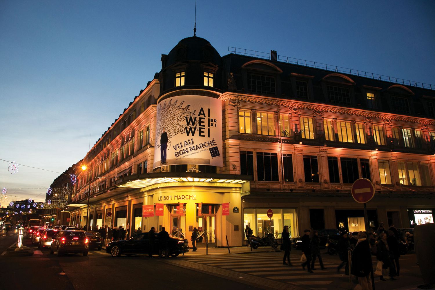 PARIS, FRANCE - JANUARY 21: A general view at the 'Bon Marche' department store on January 21, 2016 in Paris, France. (Photo by Marc Piasecki/GC Images)