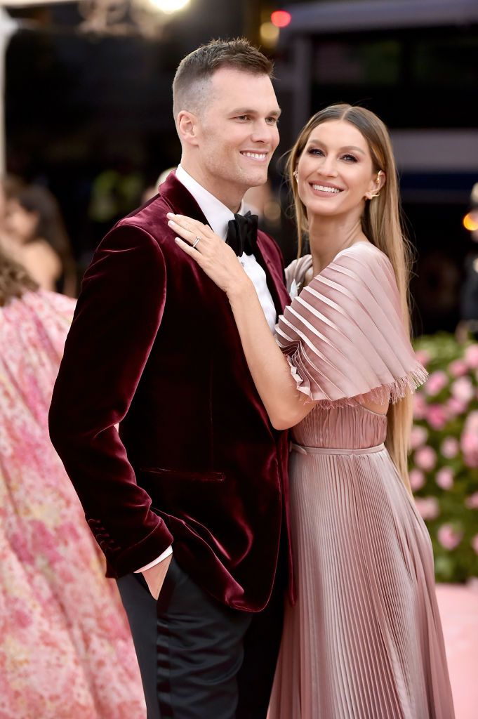 NEW YORK, NEW YORK - MAY 06: Tom Brady and Gisele Bündchen attend The 2019 Met Gala Celebrating Camp: Notes on Fashion at Metropolitan Museum of Art on May 06, 2019 in New York City. (Photo by Theo Wargo/WireImage)