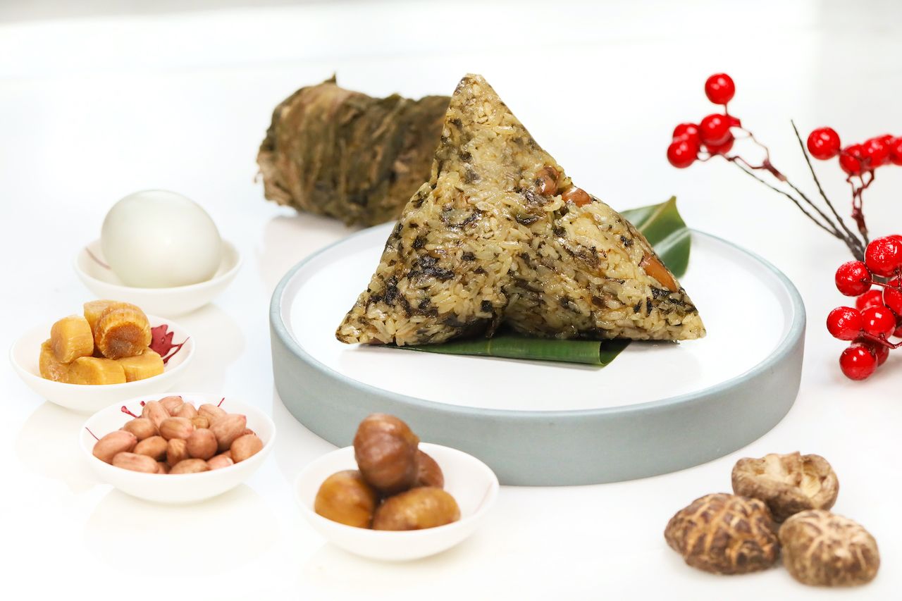 陳年梅菜黑豚粽
