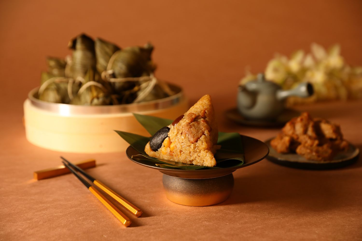 秘製排骨酥粽