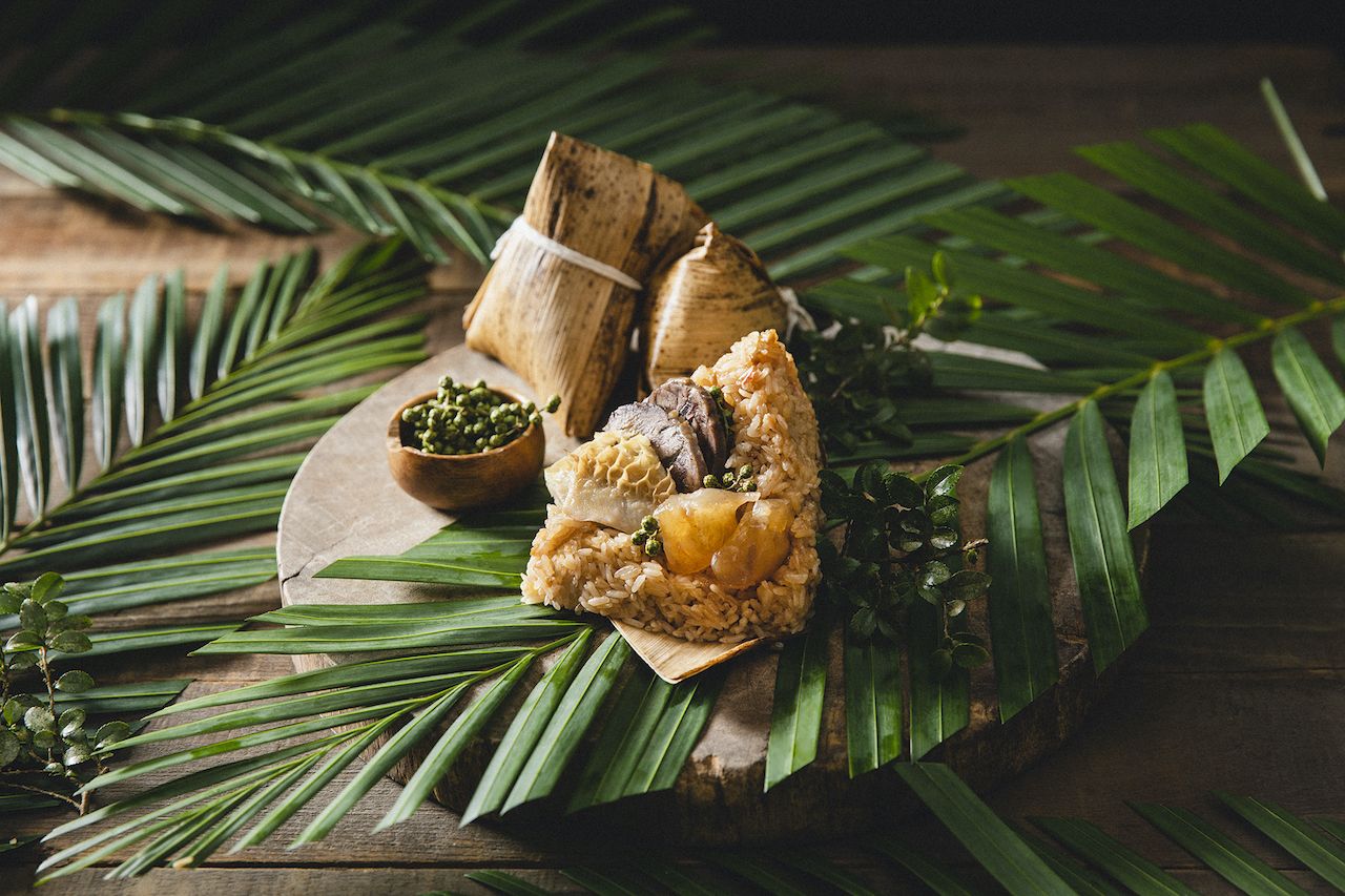天府椒麻三寶粽