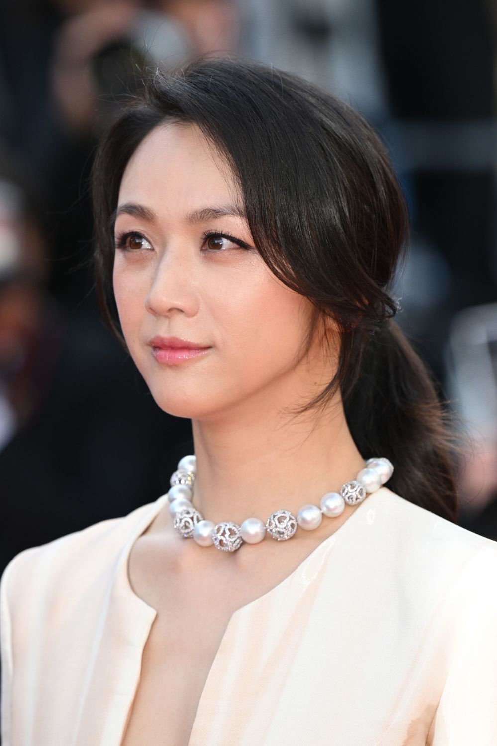 CANNES, FRANCE - MAY 23: <<enter caption here>> attends the screening of "Decision To Leave (Heojil Kyolshim)" during the 75th annual Cannes film festival at Palais des Festivals on May 23, 2022 in Cannes, France. (Photo by Stephane Cardinale - Corbis/Corbis via Getty Images)