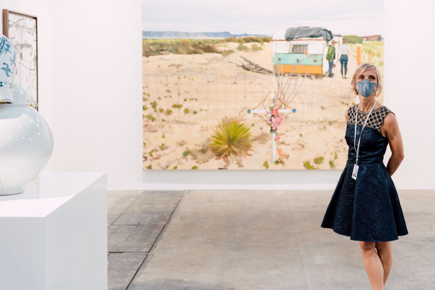 VIP opening night of Art Basel, 2022. Photography by Anna Koustas