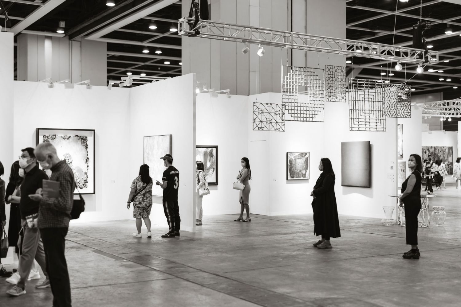 VIP opening night of Art Basel, 2022. Photography by Anna Koustas