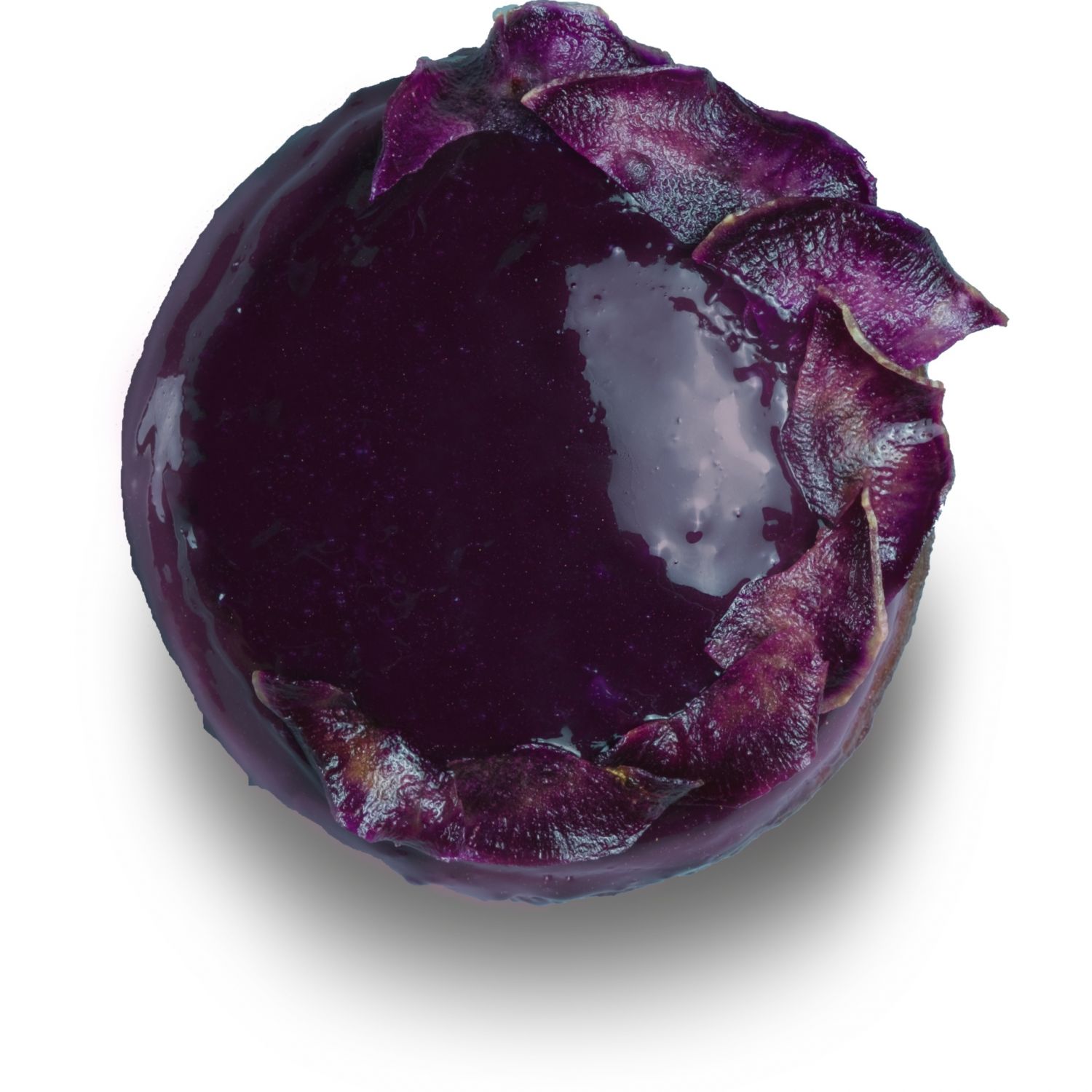 The ube doughnut, one of the mainstays at Kora
