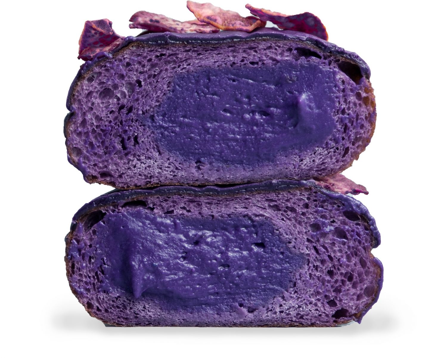 The ube doughnut, one of the regular flavours at Kora