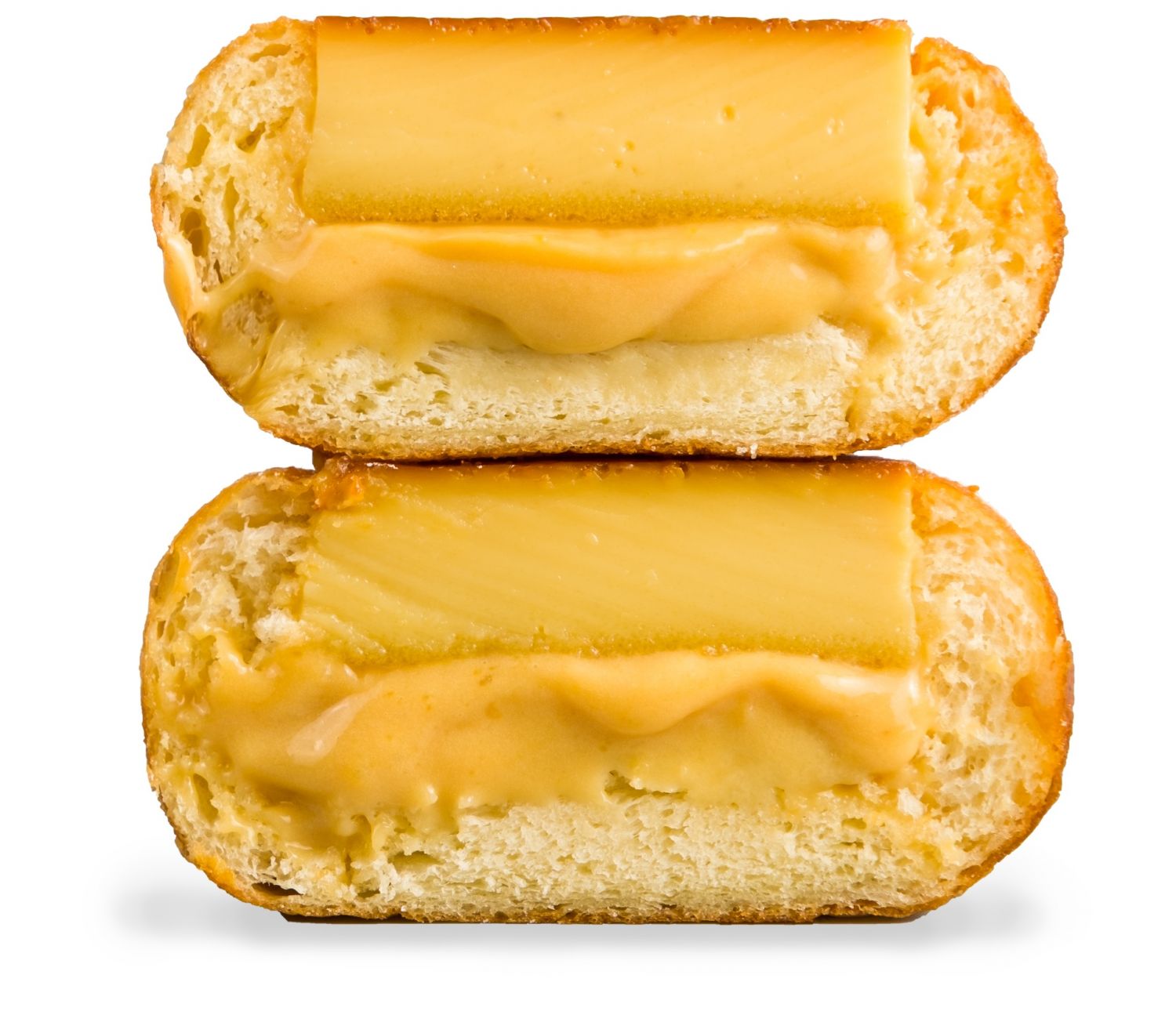 The leche flan doughnut, Kora’s first-ever flavour