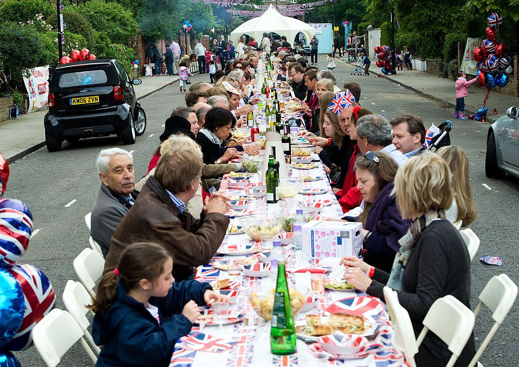 A street party held to celebrate the Queen's Diamond Jubilee in 2012. (Photo: Getty Images)