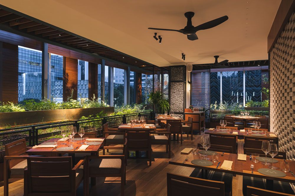 Alfresco seating area