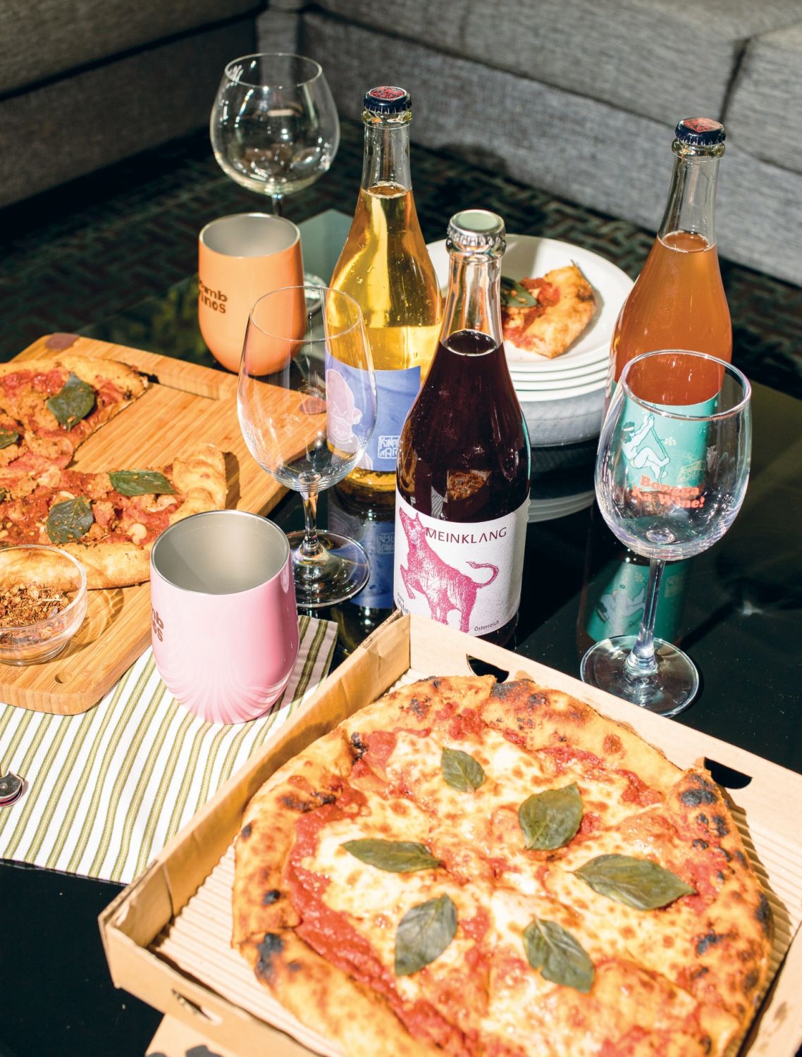 A spread of natural wines from Bombvinos (Photo courtesy of Bombvinos)