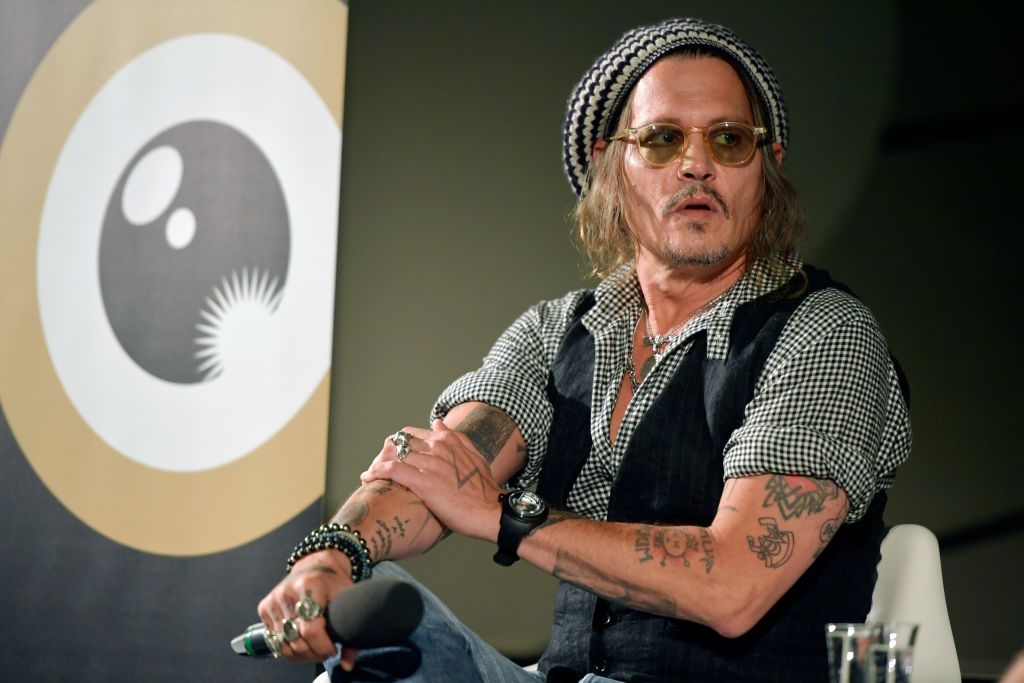 ZURICH, SWITZERLAND - OCTOBER 05: Johnny Depp speaks at the 'A conversation with...' event during the 14th Zurich Film Festival on October 05, 2018 in Zurich, Switzerland. (Photo by Thomas Lohnes/Getty Images)